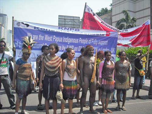  Papuan independence demo