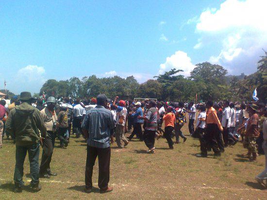 ndonesie toont  als koloniaal overheerser opnieuw zijn ware gezicht in west-papua