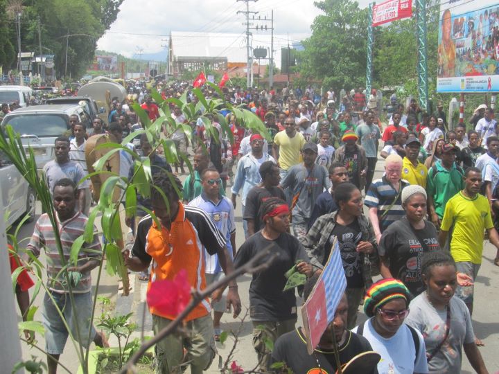 Thousands People of West Papua Rally to Demand Referendum 