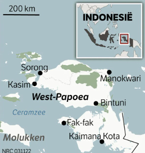 West Papua map 1