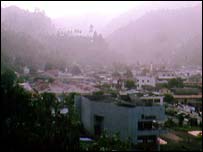 The town of Jayapura, West Papua